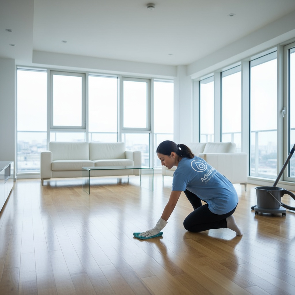 End of tenancy cleaning service showing a clean, empty property in NorthWest Manchester